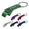 Aluminum Bottle /Can Opener Key Ring